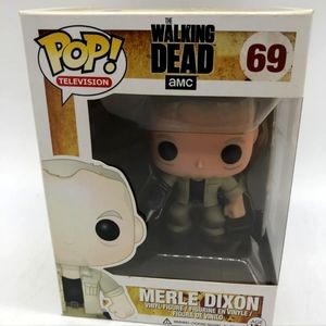 Funko Pop Vinyl MERLE DIXON #69 THE WALKING DEAD (Rare & Vaulted)
